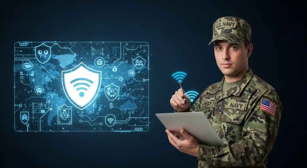 Cybersecurity High-Speed Internet US Navy